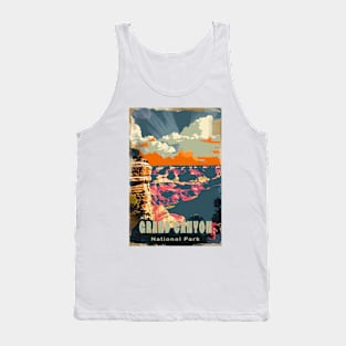 Grand Canyon National Park Vintage Travel Poster Tank Top